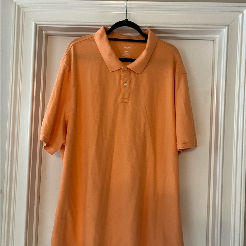Sonoma Men's Polo Shirt in Vibrant Orange